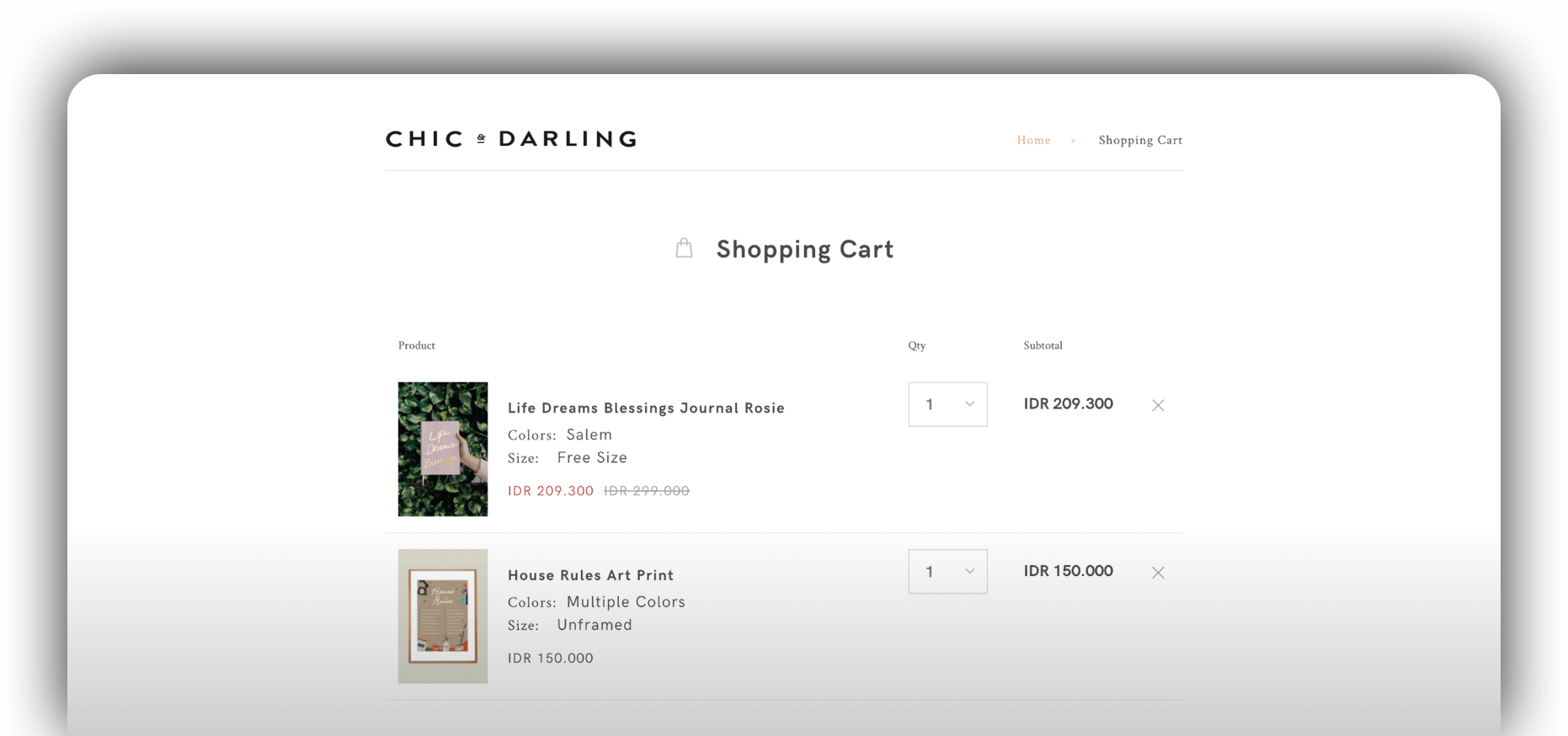 Redesigning E-Store of Chic & Darling for Better Experience